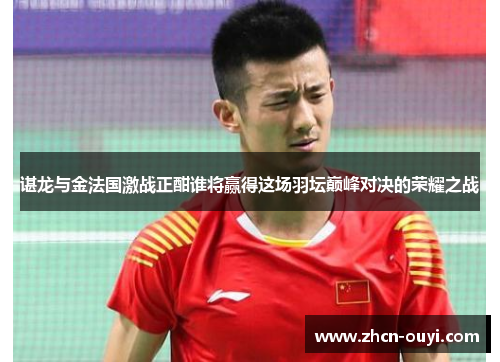 谌龙与金法国激战正酣谁将赢得这场羽坛巅峰对决的荣耀之战